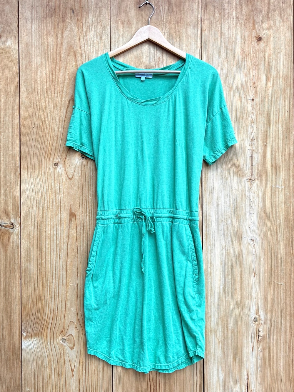 Michael Stars Green Tee Shirt Dress Sz Small